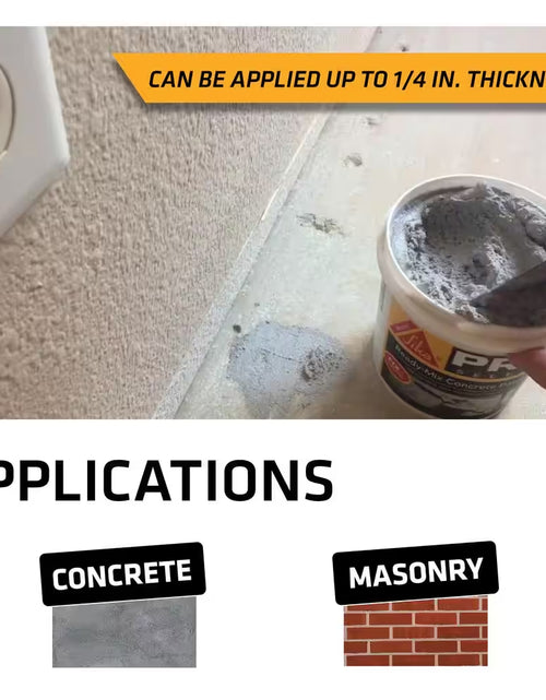 Load image into Gallery viewer, 1 Gal. Ready-Mix Concrete Patch and Repair, Textured Concrete Patch
