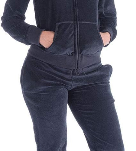 Velour Tracksuits Womens 2 Piece Sets Jogging Sweatpants Outfits