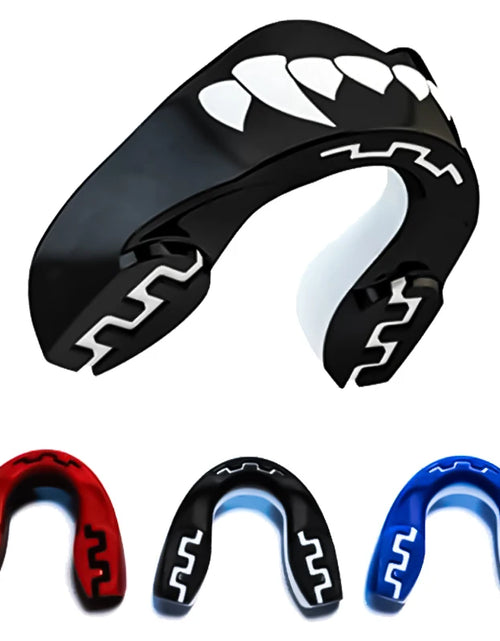 Load image into Gallery viewer, Sports Mouth Guard Teeth Protector Adults Junior EVA Mouthguard for Boxing Basketball Lacrosse Football MMA Martial Arts Hockey
