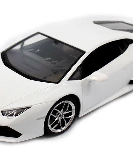 Playworld 1:24 Scale Lamborgini Aventador SVJ Electric Sport Racing Hobby Toy Car (Orange)