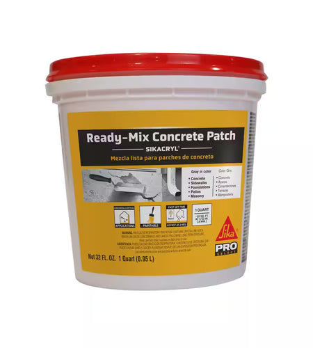 1 Gal. Ready-Mix Concrete Patch and Repair, Textured Concrete Patch