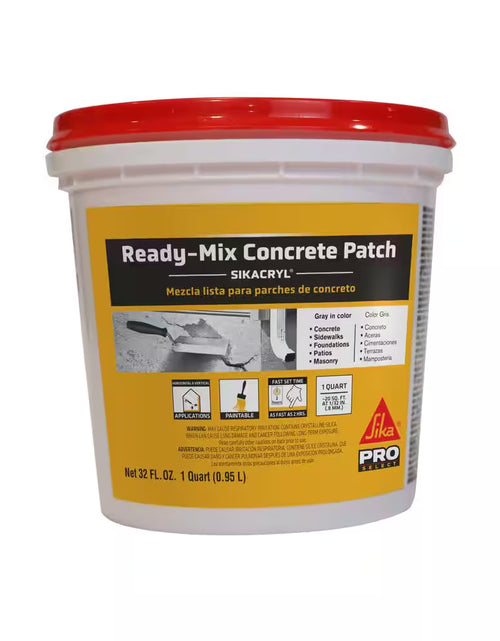 Load image into Gallery viewer, 1 Gal. Ready-Mix Concrete Patch and Repair, Textured Concrete Patch
